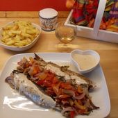 Maquereau et Merlan créoles au four sauce crémée du Petit Bistro - Chez Mamigoz