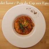 Poulet fumé aux Pois du Cap, du Petit Bistro - Chez Mamigoz