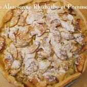 Tarte Alsacienne Rhubarbe et Pomme : Spéciale Fête des Mères - Chez Mamigoz