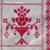 SAL : Plaid Broderie Rouge... Grille 78 / M11 - Chez Mamigoz