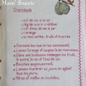 Livre Recettes Brodées de Mamigoz : Vin de noix - Chez Mamigoz