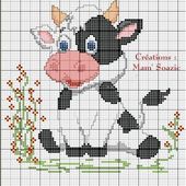 Vachette pour déco d'une boite de conserve - Chez Mamigoz