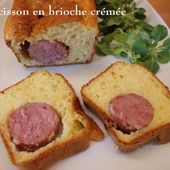 Saucisson en brioche crémée du Petit Bistro - Chez Mamigoz