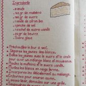 Livre Recettes Brodées de Mamigoz : Gâteau de Savoie très moelleux - Chez Mamigoz