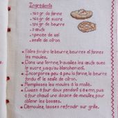 Livre Recettes Brodées de Mamigoz : Les Madeleines - Chez Mamigoz