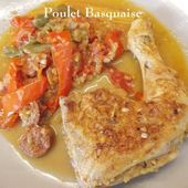 Le Poulet Basquaise du Petit Bistro - Chez Mamigoz