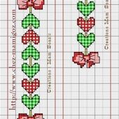 Grilles marque-pages aux coeurs - Chez Mamigoz