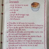 Livre Recettes Brodées de Mamigoz : Le Soufflé au fromage - Chez Mamigoz