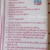 Livre Recettes Brodées de Mamigoz : Le Pain de Thon ou de Saumon - Chez Mamigoz