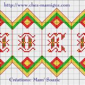Un nouveau fuseau NOEL, à broder . - Chez Mamigoz