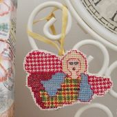 Jack : l'Ange Ecossais tissage-broderie, pour votre Sapin - Chez Mamigoz