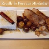 Rouelle de Porc de Noël aux Mirabelles du Petit Bistro - Chez Mamigoz