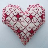 Nouveau Cœur à broder - Saint Valentin - 2017 : 2 ème partie. - Chez Mamigoz