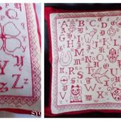 SAL Coussin ABCédaire Porte-Bonheurs, 9 ème et dernière étape - Chez Mamigoz