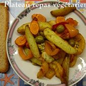 Plateau repas végétarien pour soirée en terrasse - Chez Mamigoz