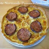 Tarte Normande Crémeuse aux Pommes et Andouille de Vire - Chez Mamigoz