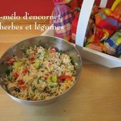 Méli-mélo d'encornet aux herbes et légumes du Petit Bistro - Chez Mamigoz