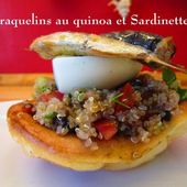 Craquelins au Quinoa et Sardinettes Mouettes d'Arvor - Chez Mamigoz