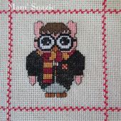 Chouette brodée 41 : Harry Potter - Chez Mamigoz