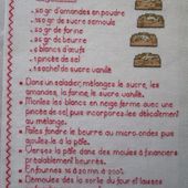 Livre Recettes Brodées de Mamigoz : Les Financiers - Chez Mamigoz
