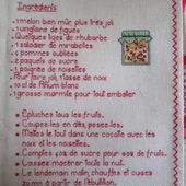 Livre Recettes Brodées de Mamigoz : Ma Confiture Tutti-Frutti - Chez Mamigoz