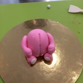 Ma réalisation d'un ours en Pâte à sucre chez Galina Duverne-Tutoriel- - 123Gourmandises.....123Gourmandises.....
