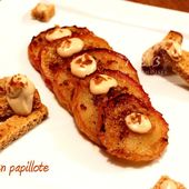Papilotte de pomme cannelle et miel - 123Gourmandises.....123Gourmandises.....
