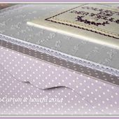 Boite à dentelles - Carton & boutfil