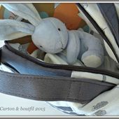 Mini valisette pour bébé - Carton & boutfil