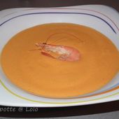 Bisque de Crevettes au thermomix