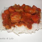 Sauté d'Agneau au Curry
