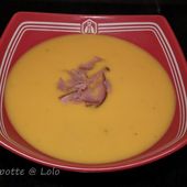Velouté de Potiron, pomme de terre et crème fraîche (thermomix)