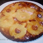 Gâteau renversé à l'Ananas (thermomix ou pas)