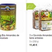 Nu3 produits bio, supers promos + découverte des amandes de terre
