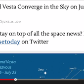 Cérès et Vesta se donnent rendez-vous dans notre système solaire - Ben Garneau