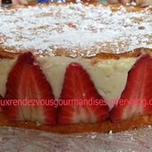 Fraisier au Companion - auxrendezvousgourmandises.over-blog.com