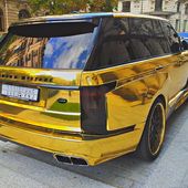 Range Rover en or massif, Veyron unique au monde, et bien d'autres étaient à Paris en Août! - Album photos - Ultimate Supercars