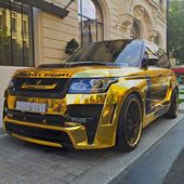 Range Rover en or massif, Veyron unique au monde, et bien d'autres étaient à Paris en Août! - Album photos - Ultimate Supercars