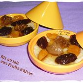 Riz au lait aux fruits d'hiver - Chez Vanda