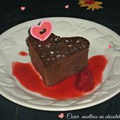 Coeur moelleux au chocolat
