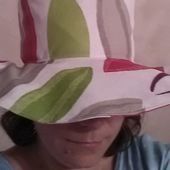 Capeline en toile enduite - mod'epingle