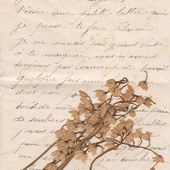 14 Mai 17 - Ces chères fleurs ... porte-les à ta bouche; elles t'apporteront mes baisers que je ne puis te donner que comme ceci. Elles te prouveront que mon cœur ne bat que pour toi et que, si j'ai cueilli un bouquet, ce n'est que pour toi. J'espère que tu me comprendras et que ton cœur battra comme le mien à l'unisson. - Un-poilu-sans-histoire.over-blog.com