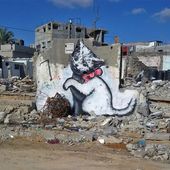 Gaza sous les bombes de Banksy - Socialisme libertaire