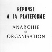 ★ Anarchie et Organisation - Socialisme libertaire