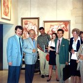 Biennale et Atelier de gravure 1993 - Images d'archives et correspondance
