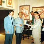 Biennale et Atelier de gravure 1993 - Images d'archives et correspondance