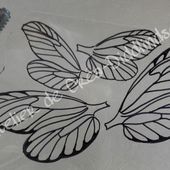 tutoriel ailes de fée pour fée modelée en porcelaine froide et autres pâte de modelage - Le blog de diddlindsey