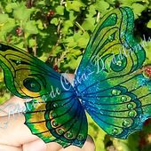 Mon tutoriel des ailes de fée ou papillon avec la peinture darwi glass - Le blog de diddlindsey