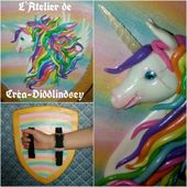 Mon Bouclier 3d licorne ailée arc-en-ciel pour ma petite princesse - Le blog de diddlindsey
