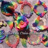 Mon tutoriel réaliser un dégradé arc-en-ciel et ci ,en porcelaine froide ... et oui enfin